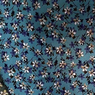 پارچه نخی عرض 1.5 متر طرح دار رنگ ثابت کد 12