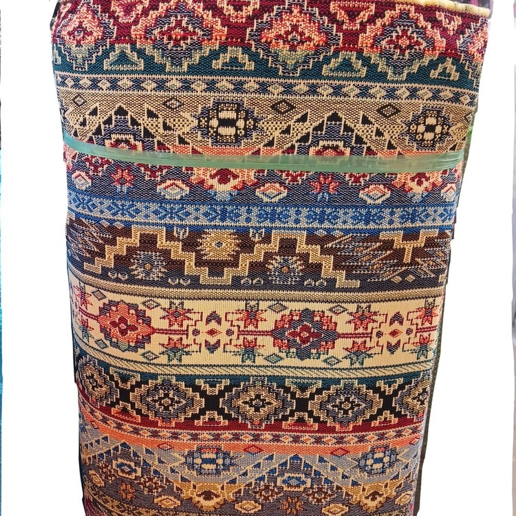 پارچه جاجیم ترکمن عرض دومتر اصل کد 6